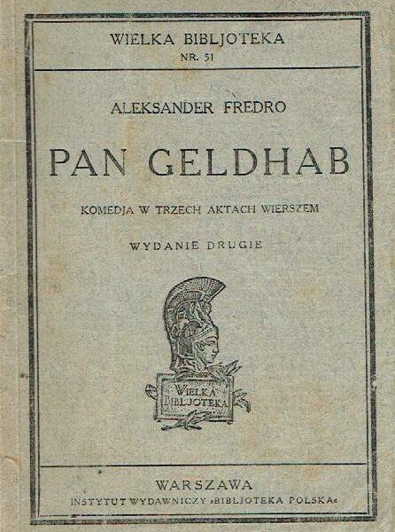 A FREDRO Pan Geldhab 1929