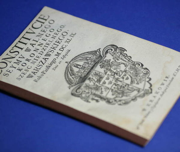 Konstytucye Seymu Koronnego Warszawskiego 1649