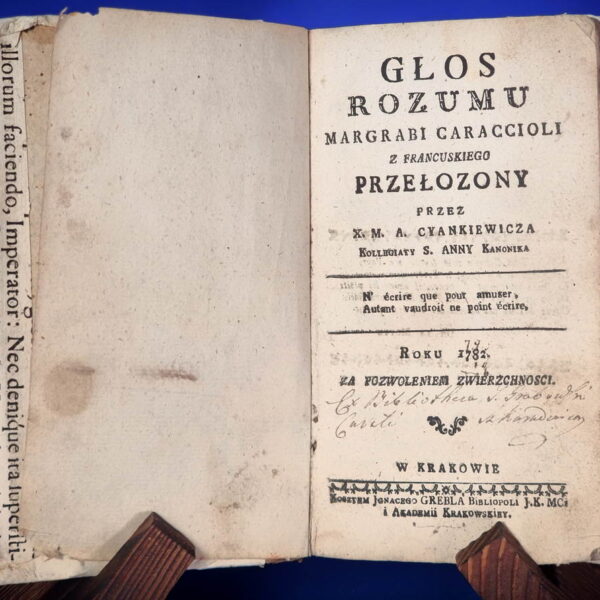Głos Rozumu... 1782