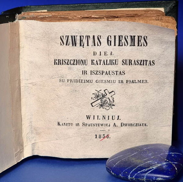 Hymny Litewskie - Szwętas giesmes... Wilniuj  - XIX wiek