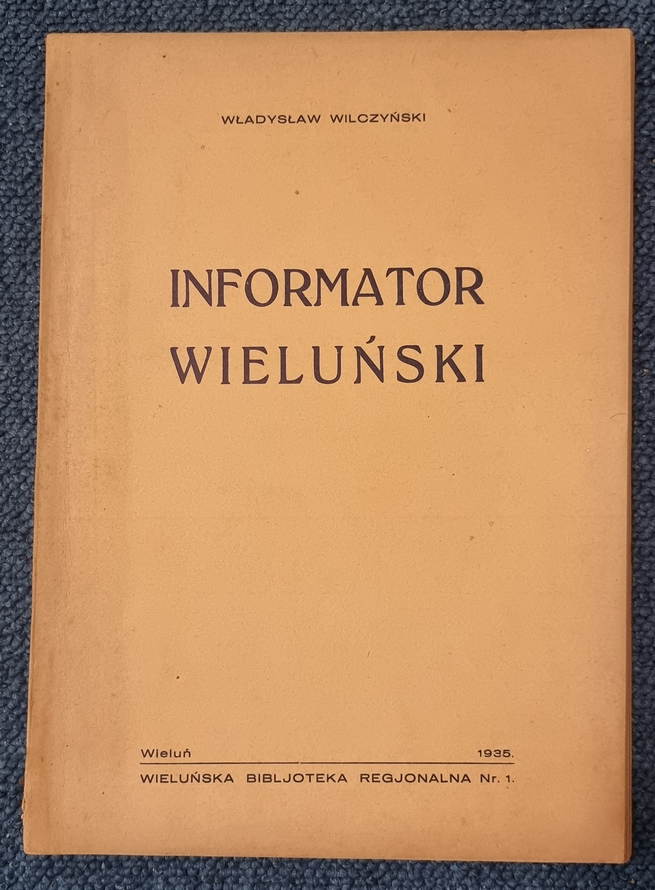 informator wielunski 1935