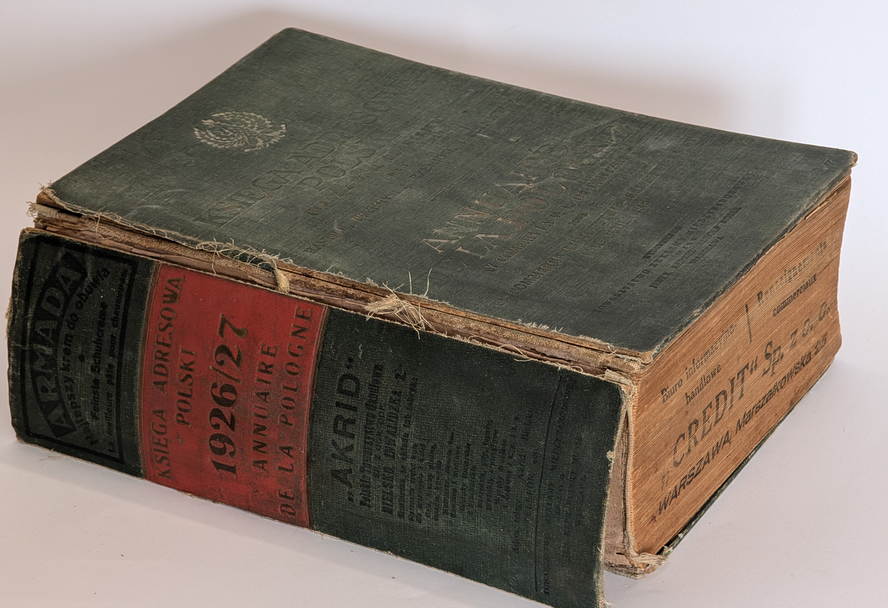 1926 Księga Adresowa Polski dla handlu, przemysłu, rzemiosł i rolnictwa, I wydanie