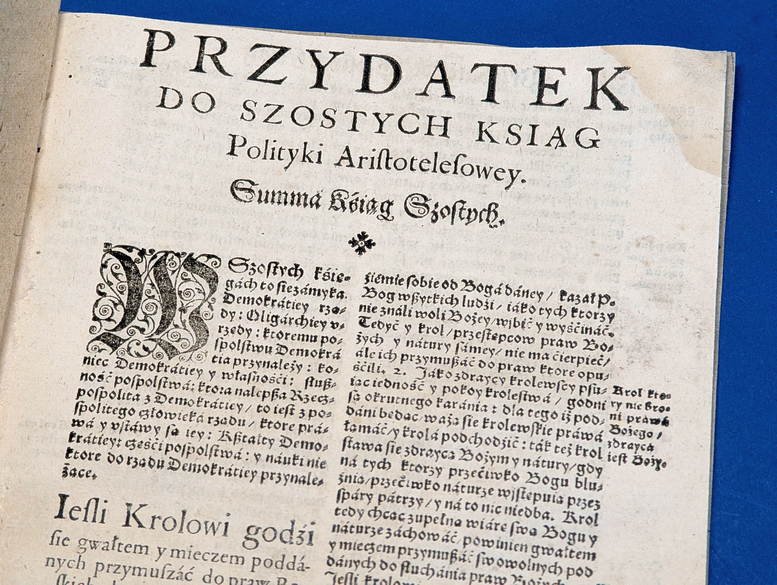 1605 Polityki Aristotelesowey To Iest Rządu Rzeczypospolitey
