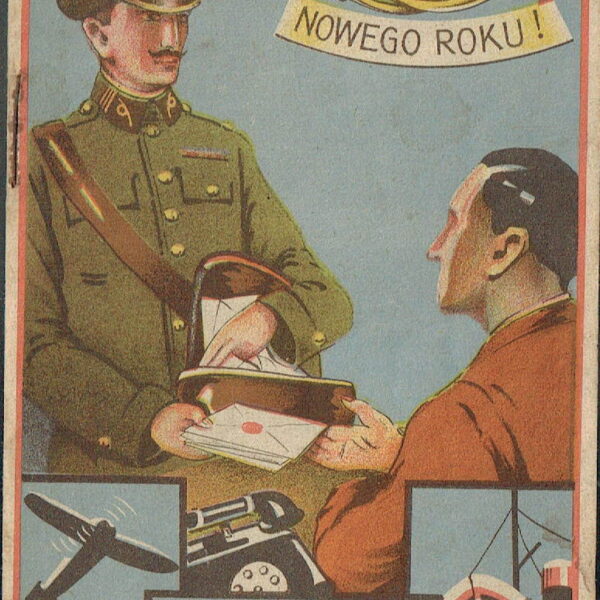 Kalendarzyk listonosza na rok 1939 – Kraków